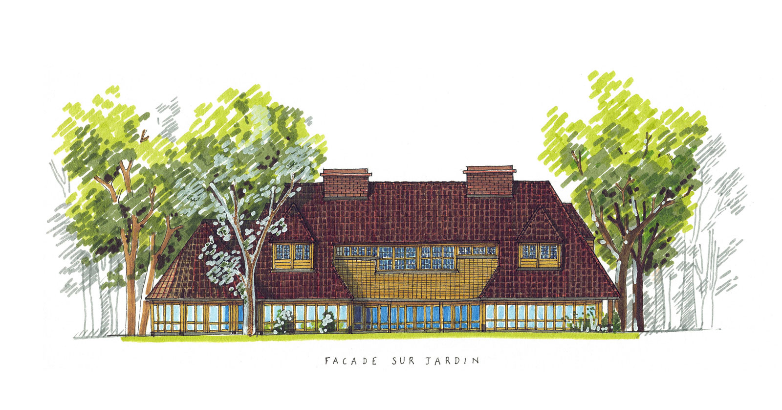 NAHBstudio architecture - nicolas adam studio | Maison forestière