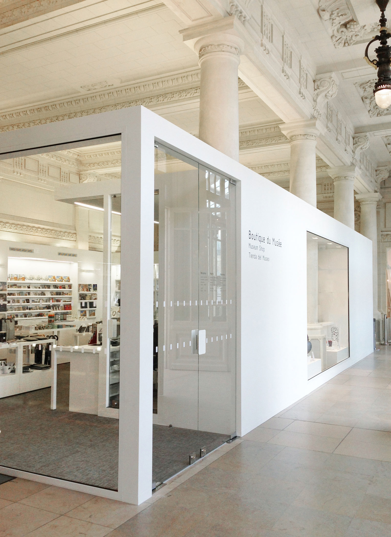 NAHBstudio architecture - nicolas adam studio | La Boutique du Musée d'Orsay