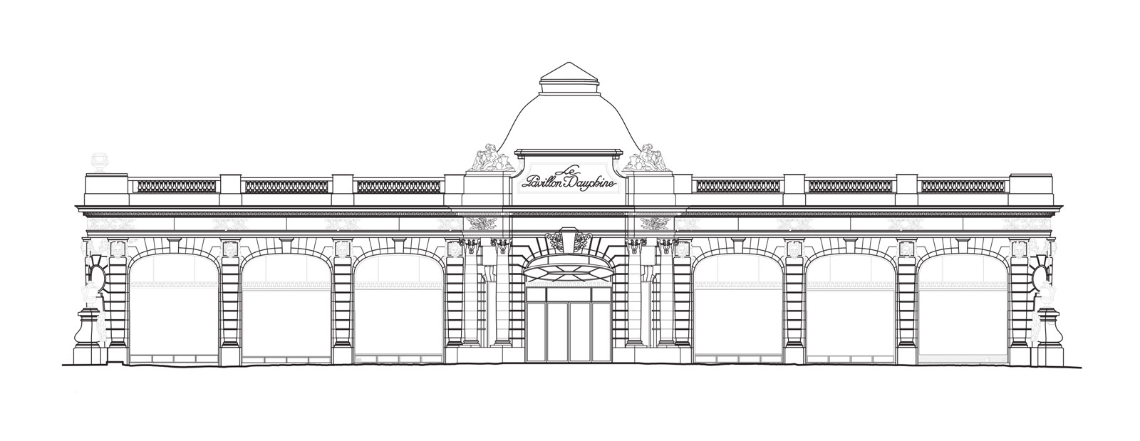 NAHBstudio architecture - nicolas adam studio | Le Pavillon Dauphine