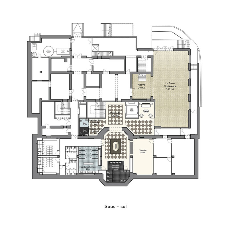 NAHBstudio architecture - nicolas adam studio | Le Pavillon Dauphine