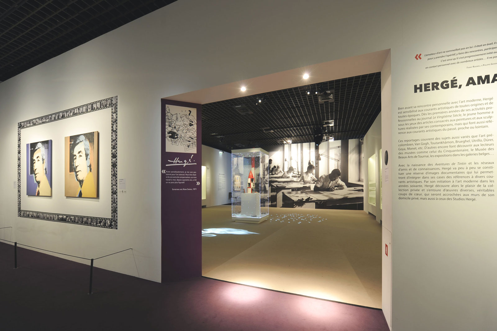 NAHBstudio architecture - nicolas adam studio | Exposition HERGÉ