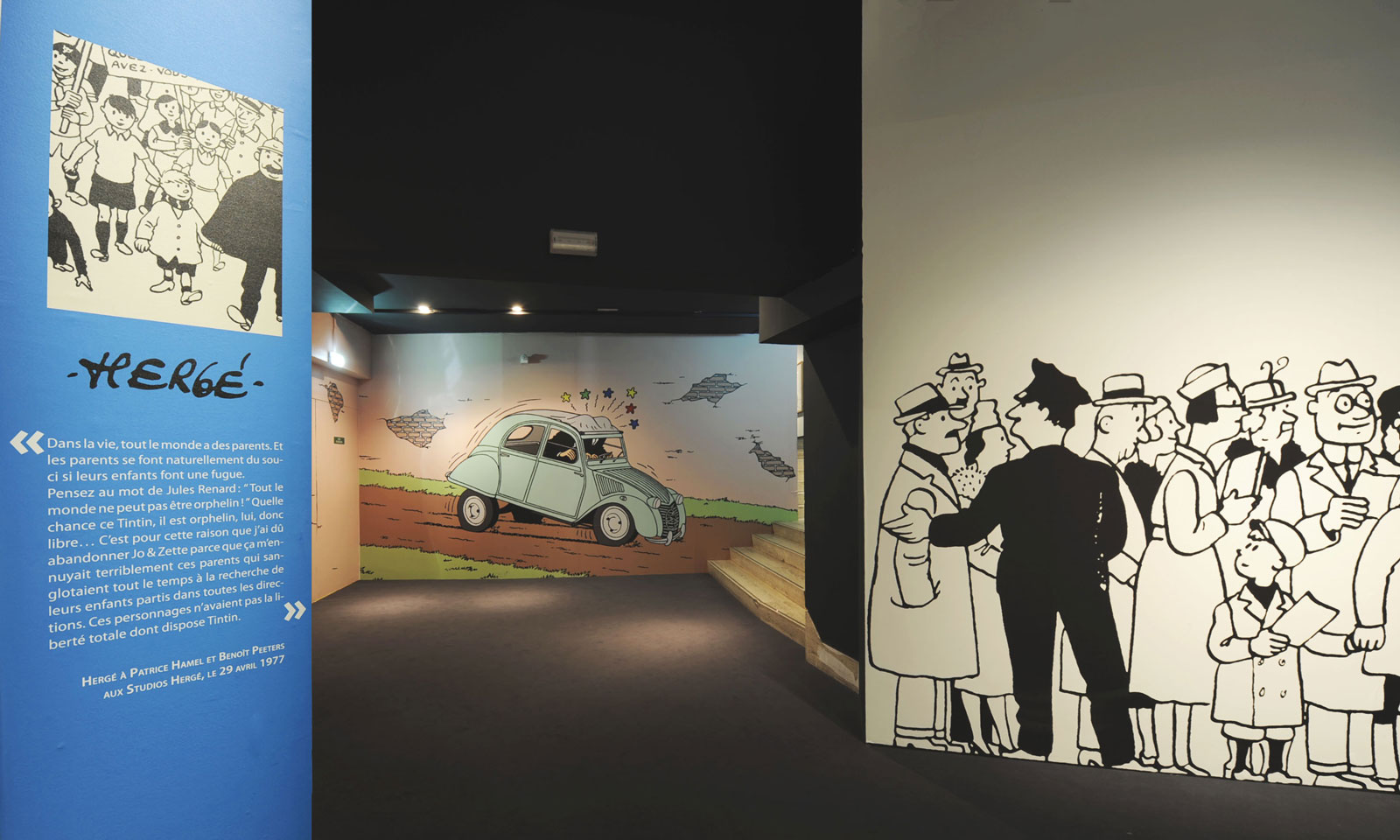 NAHBstudio architecture - nicolas adam studio | Exposition HERGÉ